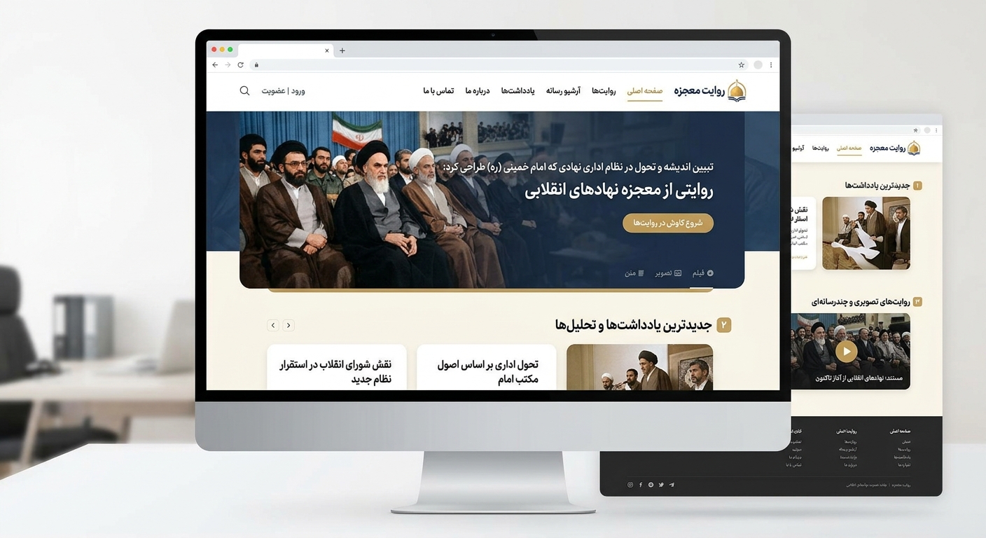سایت معجزه نهادهای انقلابی که در ان تصویر و فیلم و متن و یادداشت منتشر شود و تلاش کند نظام