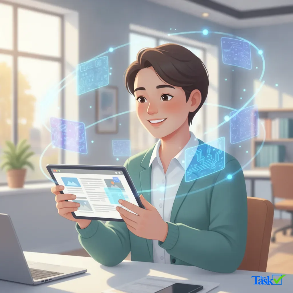 مدیریت آسان سایت با تبلت و هوش مصنوعی